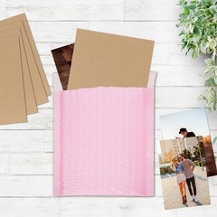RLAVBL 50 Pack 8.5×11 Corrugated Cardboard Sheets, Flat 8.5×11, Brown-50