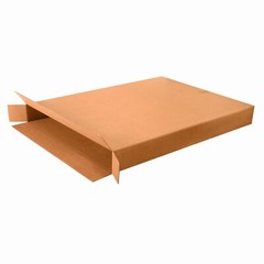 5 Side-Loading Mirror/Artwork Boxes – 36″x5″x48″ Sturdy Corrugated Shipping