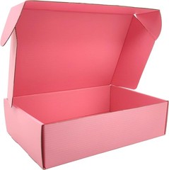 Recyclable Pink Mailer Boxes | 12x9x4 in. – Perfect for Gifts & Shipping