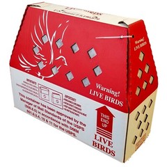 Bird Shipping Boxes Horizon (1pc) Live Poultry Chicken – USPS Approved Bird Box