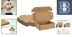 20-Pack 6x4x2 Eco-Friendly Shipping Boxes – Perfect for Small Business Needs