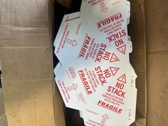 MacNeil Automatic No Stack 138-9-004 Fragile Cones 8 x 8 x 10 (Box of 100) NEW