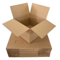 UOFFICE Wholesale Corrugated Boxes 12″ x 8″ x 6″ – Pack of 25 Shipping Boxes