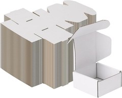 Recyclable Shipping Boxes 4x4x2 Inches Pack of 100 for Storing Lightweight Items