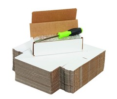 10 x 5 x 3″ White Corrugated Mailers