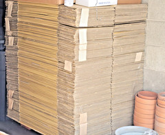 30 Large Clean Moving Boxes. Excellent Shape. Used Once in Production.
