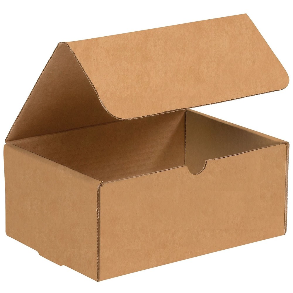 Aviditi Brown Kraft Literature Mailing Boxes, 10 x 6 x 4 Inches, Pack of 50, …