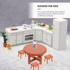 Blender Toy Kitchen Smoothie Machine Play Kitchen Accessories for Kids