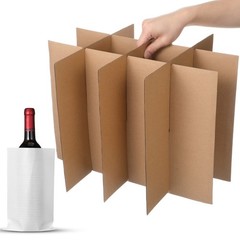 Card Dividers Multicolor Boxes for Packing to Move Cardboard Construction Kit