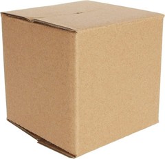 50 Pack 4x4x4 Inch Sturdy Brown Shipping Boxes – Recycled Corrugated Mailers