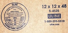 12″ x 12″ x 48″ Cardboard Corrugated Box