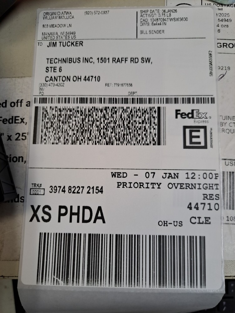 Additional Shipping Fedex Overnignt