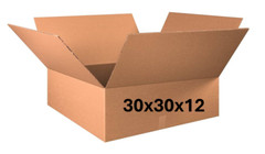 30″ x 30″ x 12″ CARDBOARD BOX – 200 lb – SINGLE BOX