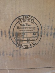 Insulated Cold Shipping Box Cooler Climacell Used 16.25 X 14 X 13