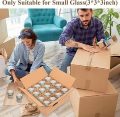 Cardboard Moving Box Divider Kit – 60 Partition Boards for Fragile Items