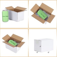 Brand New 6x4x4 White Shipping Boxes Set of 50