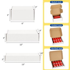 Assorted-Sizes–Boxes-24-Pack: 6x4x3 & 12x9x3 & 13x10x2 Small–Boxes-Mailers,…