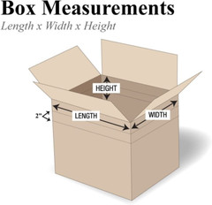 PMD24126 Multi-Depth Corrugated Boxes, 24″L X 12″W X 6″H, Kraft (Pack of 20)