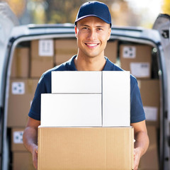 30 Pack Small Shipping Boxes Assorted Sizes, White Corrugated Box Mailers, 9X6X4