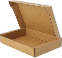 50 Pack Small Shipping Boxes 6x4x1 Brown Corrugated Mailer Boxes for Business