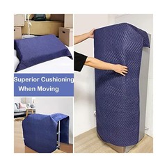 1 Pack Moving Blankets Heavy Duty 80″x72″ Quilted Packing Blank… FAST USA SHIP