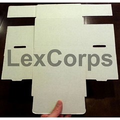 White Corrugated Mailers MANY SIZES 50 100 200 Shipping Boxes