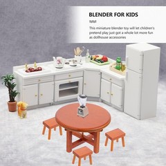 Dollhouse Kitchen Accessories Toy Miniature Juicer Toys for Babies