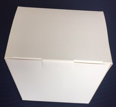 180 WHITE BOXES 4 3/4″ X 4 1/2″ X 3″ LIGHTWEIGHT CARDBOARD ~14 CENTS EACH.