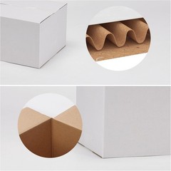 Brand New 7x7x5 White Shipping Boxes Set of 40