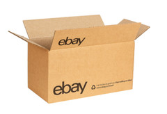 25 x eBay-Branded Box With Black Color Logo 6″ x 4 3/4″ x 4 3/4″
