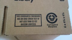 ebay Cardboard Shipping Boxes Count: 25 Measurement: 6 X 4.75 X 4.75