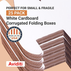 Tape Logic Shipping Boxes Small 12″L X 12″W X 6″H, 25-Pack | Corrugated Cardboar