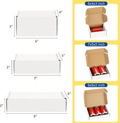 Assorted-Sizes-Shipping-Boxes-45-Pack: 6X4X3 & 7X5X2 & 9X6X2 Small-Shipping-Boxe