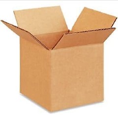100 4x4x4 Cardboard Paper Boxes Mailing Packing Shipping Box Corrugated Carton