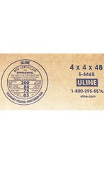 4″ x 4″ x 48″ CARDBOARD BOX – SINGLE BOX – TALL