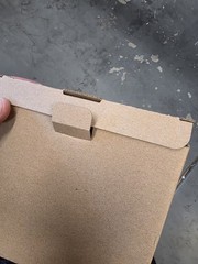 50pcs 6.5×6.5×1.3″ Thin Single-Ply Mailer Boxes Durable Tape-Free Eco-Friendly