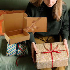 Shipping Boxes 8X5X2 Inch 50 Pack,Brown Corrugated Boxes Mailer Packaging for Ma