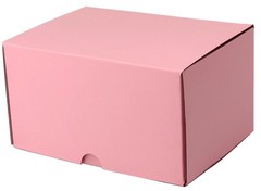 7x5x4 inches Small Shipping Boxes Set of 50 – Pink Mailer Corrugated Cardboar…
