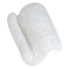 Zoro Select 12Bnuts Packingpeanuts, 12Cuft, White, Cornstarch, 12Bnuts