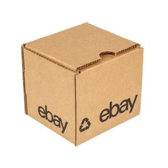 eBay-Branded Boxes With Black Color Logo 4″ x 4″ x 4″ FREE SHIPPING USA