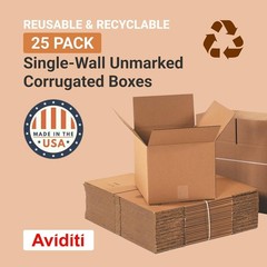 Brand New Shipping Boxes Medium 16x12x10 Standard Corrugated 25-Pack