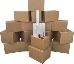 Moving Boxes Kit 18 Boxes Packing Supplies Small Apartment Set