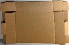 12x10x3 – TAPE FREE – 50pcs Boxes Packaging Box Cardboard Corrugated Packing