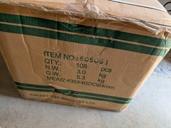 AULDEY Corrugated Cardboard Box Rectangle 435x402x364mm 505061