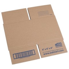Small Shipping Boxes 6x6x6 100% Recycled Corrugated 30 Pack Eco-Friendly New