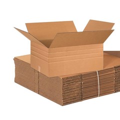 BOX USA Shipping Boxes Multi-Depth 26L x 20W x 12H, 10-Pack | Corrugated Cardboa