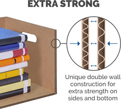Classic Moving Box Kit – 12 Pack with Lids, Reinforced Handles, No Tape Needed