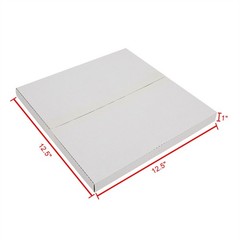 25PCS Vinyl Record LP Shipping Mailer Boxes 12.5″x12.5″x1″ Album Paper Box White