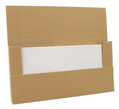 17.5″L x 8.75″W x 1.5″H Flat Mailer Shipping Boxes – 25 or 80 Pack – Corrugated