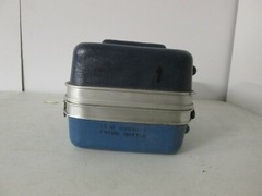 Thermodyne Shok-Stop Hard Case 16x10x8 Camera Gun Equipment Blue Plastic